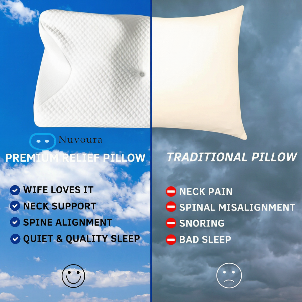 Nouvora™Ergonomic pillow